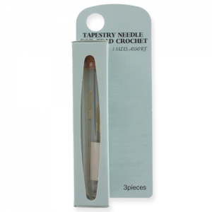 Surtido de agujas Tulip extremidad redondeada x3