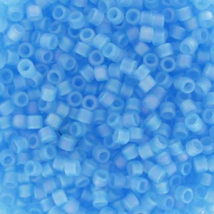 Miyuki Delica 11/0 DB0861 - Mat Transparent Aqua AB