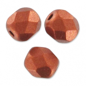 Facetadas 4 mm Copper x500
