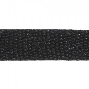 Cordón plano 10 mm imitación Serpiente Negro x30cm