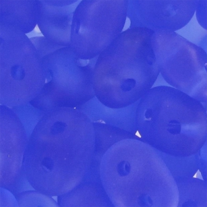 SuperDuo 2,5x5 mm Sapphire Mat x10g