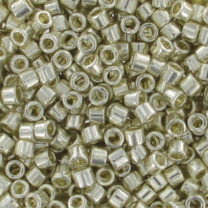 Miyuki Delica 10/0 DBM0035 - Galvanized Silver Metallic