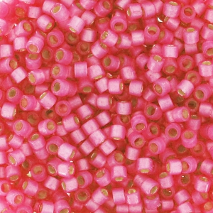 Miyuki Delica Duracoat 11/0 DB2175 - Alabaster S/L Dyed Hibiscus x8g