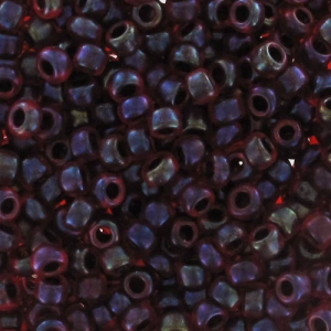 Rocalla Miyuki 11/0 367SF - SF Garnet Lined Ruby AB x8g