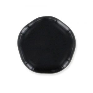 Tejo irregular 14 mm Negro x1