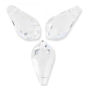 Gotas PureCrystal 6000 13x6.5 mm Crystal  x4