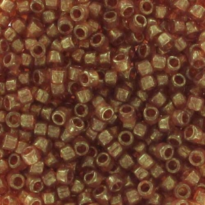 Miyuki Delica 11/0 DB0121 - Apricot Topaz Gold Luster