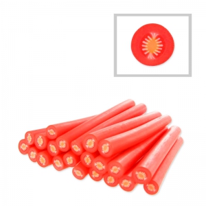 Caña arcilla polimerica 5x50 mm Tomate