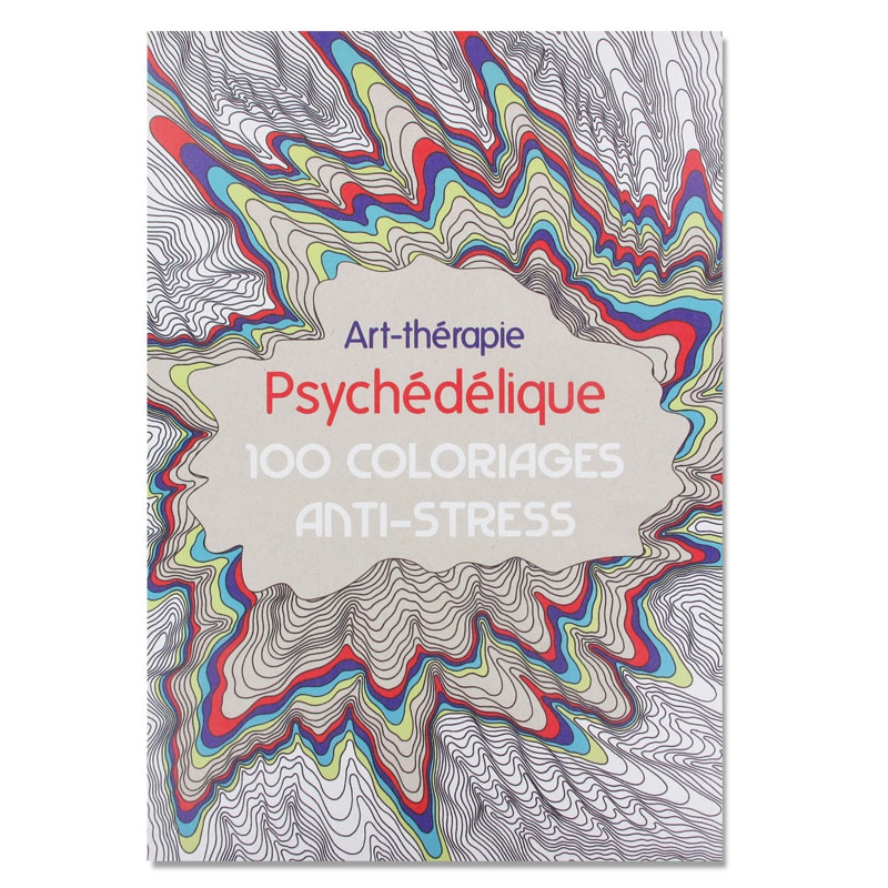 Psychédélique 100 coloriages anti stress Perles & Co Psychedelique 100 coloriages anti stress p