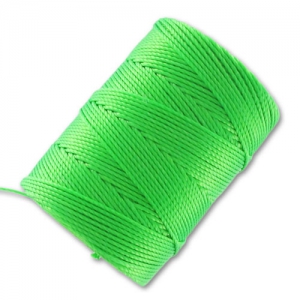 Hilo C-Lon Beading Cord 0,50 mm Neon Green x84m
