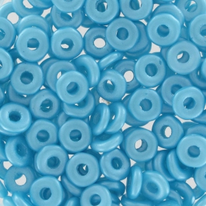 O Bead 4 mm Pastel Aqua x5g