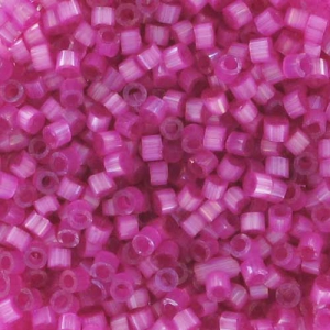 Miyuki Delica 11/0 DB1808 - Dyed Fuschia Silk Satin