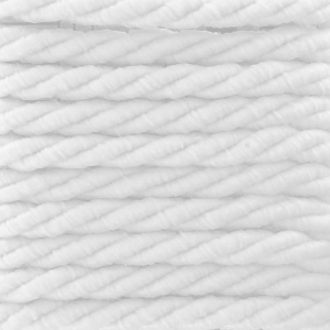 Cordón entorchado 2.5 mm Blanco x 2m