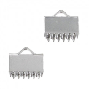 Terminales para apretar 10.5 mm de acero inox 304 x10