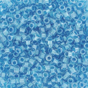 MMiyuki Delica 11/0 DB0905 - Sparkling Blue Lined crystal