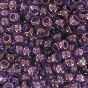 Cuentas de Rocalla Preciosa 11/0 2 mm - Lumi Amethyst x20 g