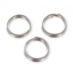 Anillas dobles 7x0.7 mm Acero inox x100