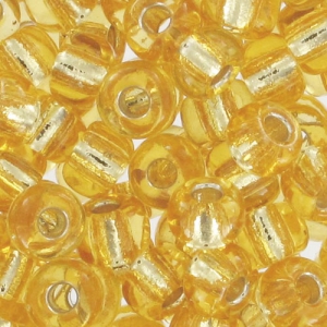 Rocalla Miyuki 8/0 3 - Topaz Silverline