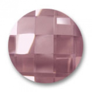 Cabuchón PureCrystal 2035 redondo 10 mm Crystal Antique Pink x1