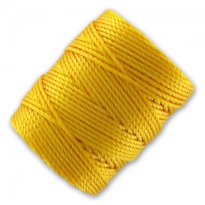 Hilo C-Lon Tex 400 Bead Cord 0,90 mm Golden Yellow x 35 m