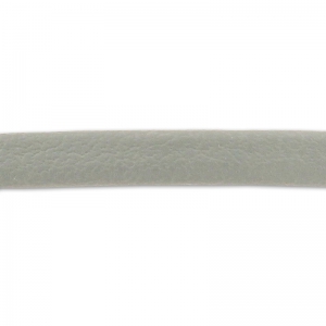 Cordón cuero reconstituido plano doble 3 mm Gris Claro x1m