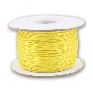 Hilo nilón trenzado 0.8 mm Amarillo Claro x50 m