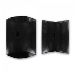 Envase de cartón  8x10x3.5 cm Negro x1