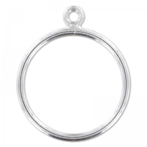 Anillo 1 anilla Talla 52 de Plata 925 x1