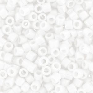 Miyuki Delica 10/0 DBM0200 - Opaque White x8g