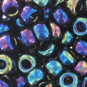 Rocalla Miyuki 8/0 455 - Met Variegated Blue Iris