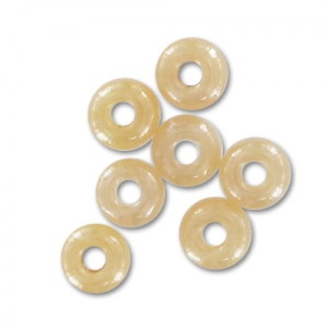 Cuentas de Rocalla Preciosa 6/0, 4 mm - Light Caramel Alabaster, 20 g
