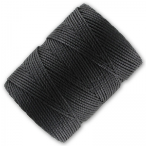 Hilo C-Lon Beading Cord 0,50 mm Charcoal x84m