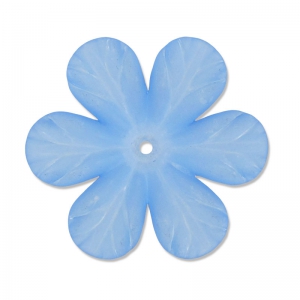 Flor 33 mm Azul Frosted
