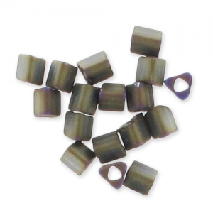 Triángulos Toho 11/0 TG614 - Mat Brown Iris