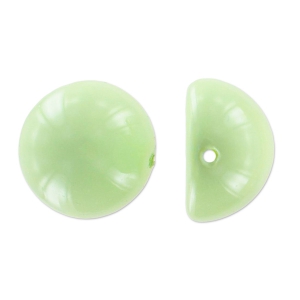Dome Beads 14x8 mm Light Spring x5