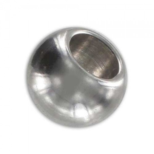 Redonda plana 10x6.5 mm Acero inox x1