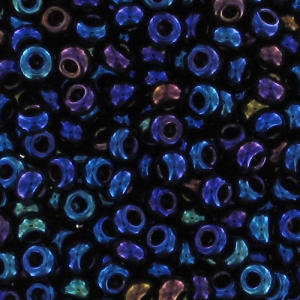 Preciosa Cuentas de rocalla 9/0 2.5 mm - Iris azul x10gr