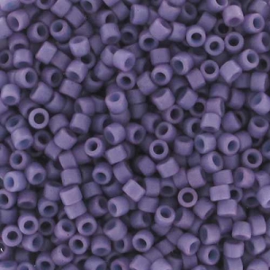 Miyuki Delica 11/0 DB0799 - Dyed Semi Mat Opaque Lavender