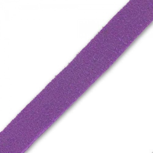 Cordón imitación Gamuza 6x1.3 mm Morado claro x 2 m