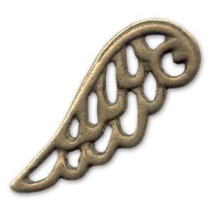 Separador ala de ángel 24 mm bronce x1