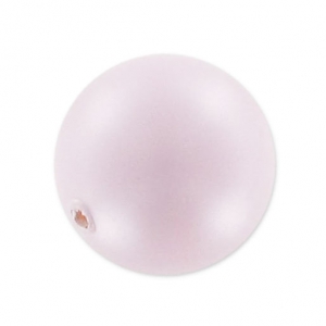 Perlada PureCrystal semi-agujereada 5818 8 mm Pastel Rose Pearl x1