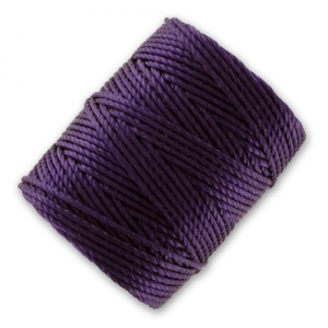 Hilo C-Lon Tex 400 Bead Cord 0,90 mm Purple x 39 m