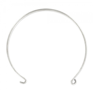 Pulsera de decorar 57 mm Chapado Plateado envejecido