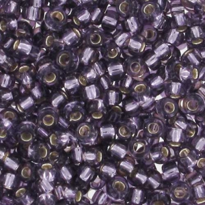 Rocalla Miyuki 11/0 24 - Silver Lined Amethyst x8g