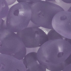 SuperDuo 2,5x5 mm Tanzanite Mat  x10g