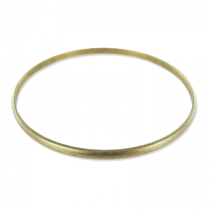 Medio brazalete 3x67 mm - Latón sin tratar x1