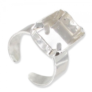 Anillo Engaste 4610 18x13 mm Plata 925 x1