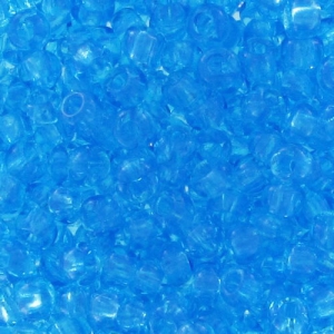 Cuentas de Rocalla Preciosa 11/0 de 2 mm - Aguamarina x 20 g