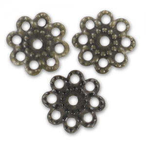 Casquillas ligeras 10 mm bronce x20