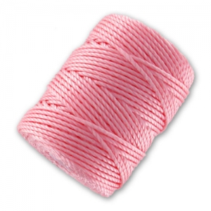 Hilo C-Lon Tex 400 Bead Cord 0,90 mm Pink x 35 m